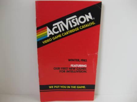 Activision Mini Game Catalog Winter 1982-Red - Atari 2600 Manual